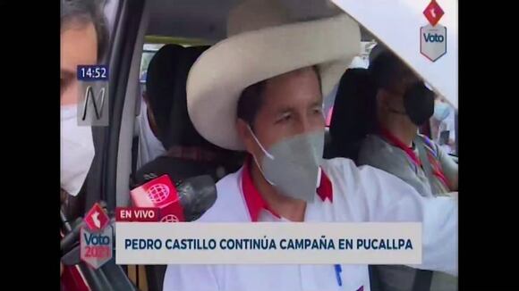 Pedro Castillo reiteró que participará en los debates del JNE pero todavía no presentará su equipo técnico. (Canal N)