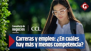 Carreras y empleo: ¿En cuáles hay más y menos competencia?