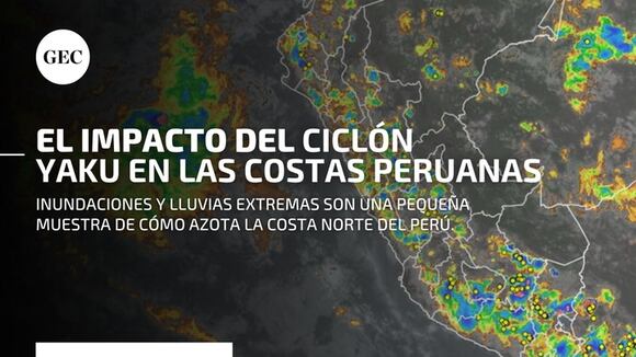 Ciclón Yaku: ¿Cómo afectarán las lluvias a la capital?
