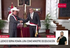 Rosendo Serna Román juró como nuevo ministro de Educación en reemplazo de Carlos Gallardo