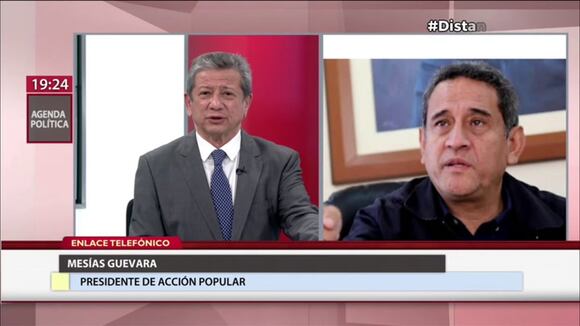 Mesías Guevara “Hay que decirle a Guido Bellido que no sea parte de la barra brava”