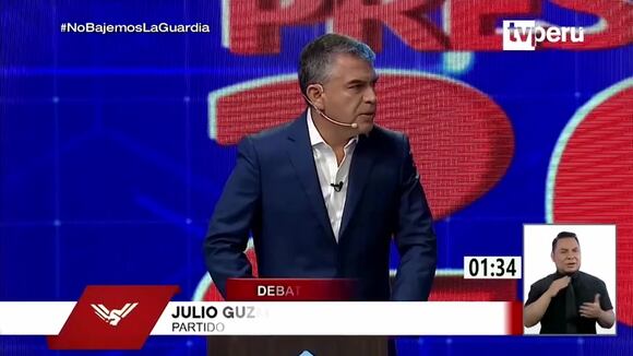 Julio Guzmán y su mensaje a Rafael López Aliaga