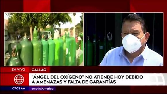 Local del "Ángel del Oxígeno"