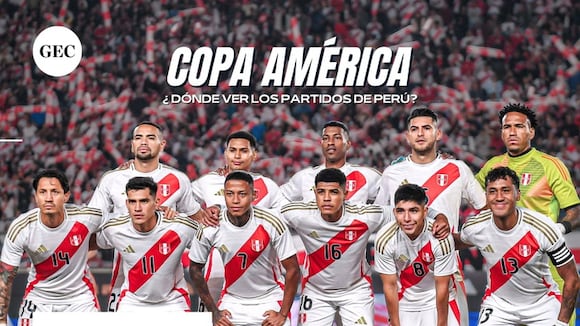Copa América 2024: ¿cuándo y dónde ver los partidos de la selección peruana?