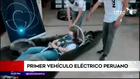Conoce el primer vehículo eléctrico peruano hecho por estudiantes