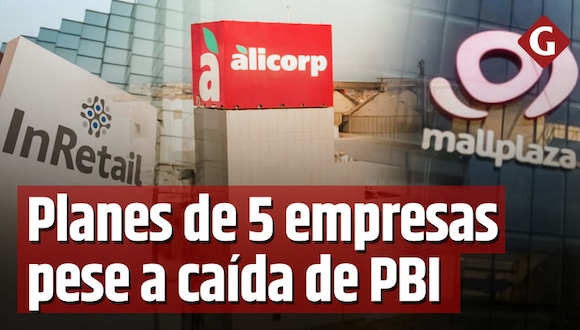 Resultados del primer trimestre y planes de 5 empresas pese a caída del PBI en Perú