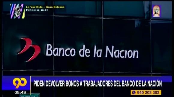 Banco de la Nación: Piden a trabajadores que cobraron bonos devolver el dinero
