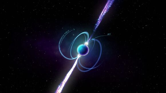 Investigadores descubren extraño objeto giratorio en Vía Láctea