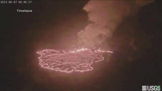 El volcán Kilauea entra en erupción en Hawái