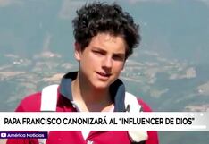 El papa Francisco anuncia la canonización del joven Carlo Acutis en abril