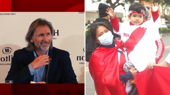 Ricardo Gareca se despide del Perú