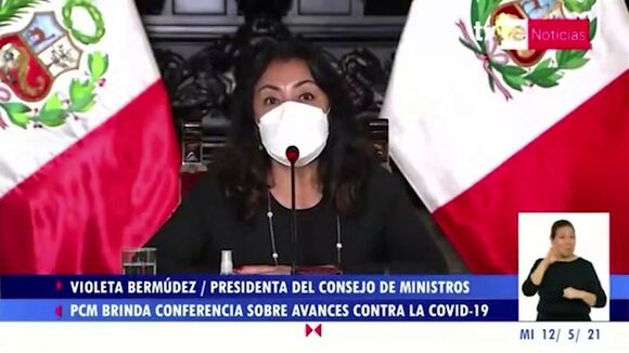 Declaraciones de Violeta Bermúdez