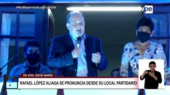 Rafael López Aliaga: "No nos van a robar la elección ni de vainas"