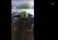 Cengiz Koçak, el hombre que regresa a su hogar de una forma original