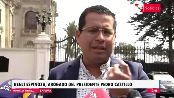 Declaraciones de Benji Espinoza