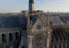Revelan primeras imágenes del renovado interior de Notre Dame tras incendio de 2019
