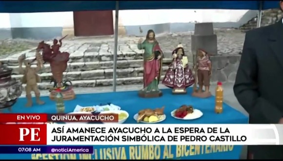 Ayacucho listo para recibir a Pedro Castillo