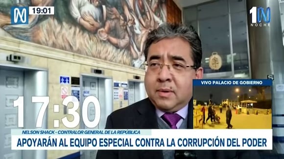 Declaraciones del contralor Nelson Shack