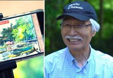 Harumichi Shibasaki, el abuelo japonés que causa furor con su arte en YouTube