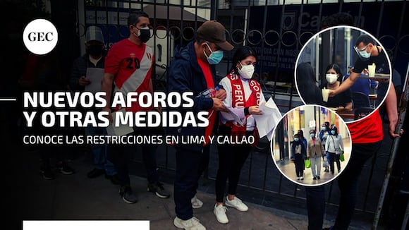 COVID-19: conoce cuáles son las nuevas restricciones en Lima y Callao