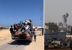 Siguen los bombardeos israelíes en Gaza y más de 100.000 personas huyen de Rafah