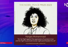 Activista defensora de las mujeres en Irán gana Premio Nobel de paz
