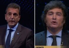 Massa y Milei cruzaron ataques en último debate por la presidencia de Argentina