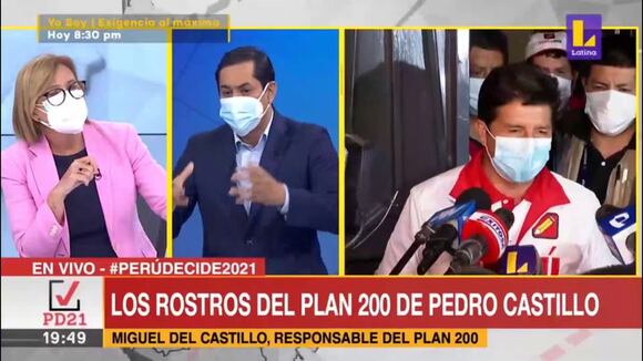 Las caras del Plan 200 de Pedro Castillo