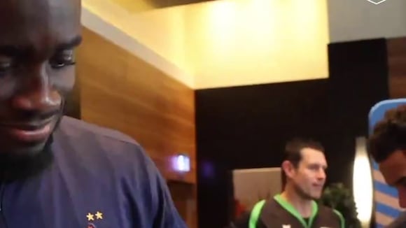 Francia se prepara para jugar ante Portugal. (Video: Francia)