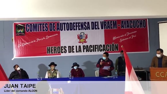 Comité De Autodefensa Del Vraem sobre Pedro Castillo