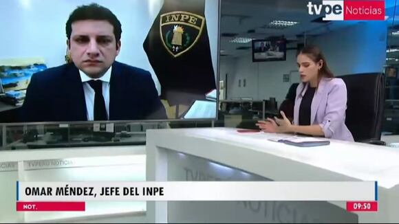 Declaraciones de Omar Méndez Irigoyen, jefe del INPE