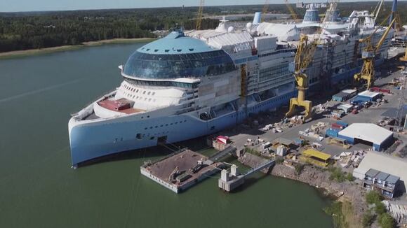 Superando al Titanic, crucero más grande del mundo zarpará en 2024