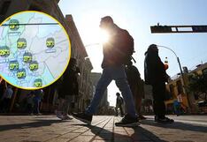 Senamhi: ¿qué distritos de Lima superarán los 30 grados de sensación térmica?