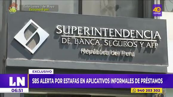 SBS alerta que existen más de 30 aplicativos de préstamos informales
