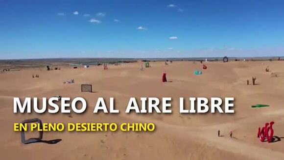 Un museo al aire libre en medio del desierto chino