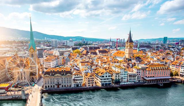 FOTO 8 | 8. Zúrich, Suiza, con 78.5 puntos en 2018 City RepTrak Ranking.