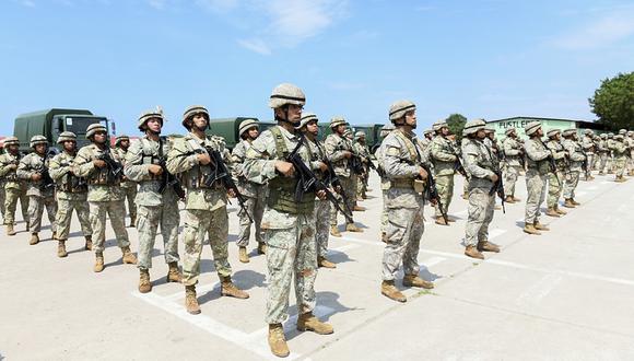 150 efectivos del Ejército también llegaron a Tumbes, para apoyar a la Policía Nacional en las labores de control en la frontera con Ecuador.
