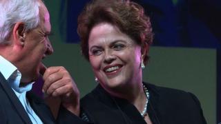 Dilma Rousseff presenta su candidatura al Senado de Brasil