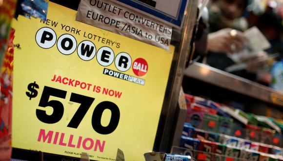 Un premio de US$ 570 millones entregó la lotería Powerball en Estados Unidos. (Foto: Reuters)