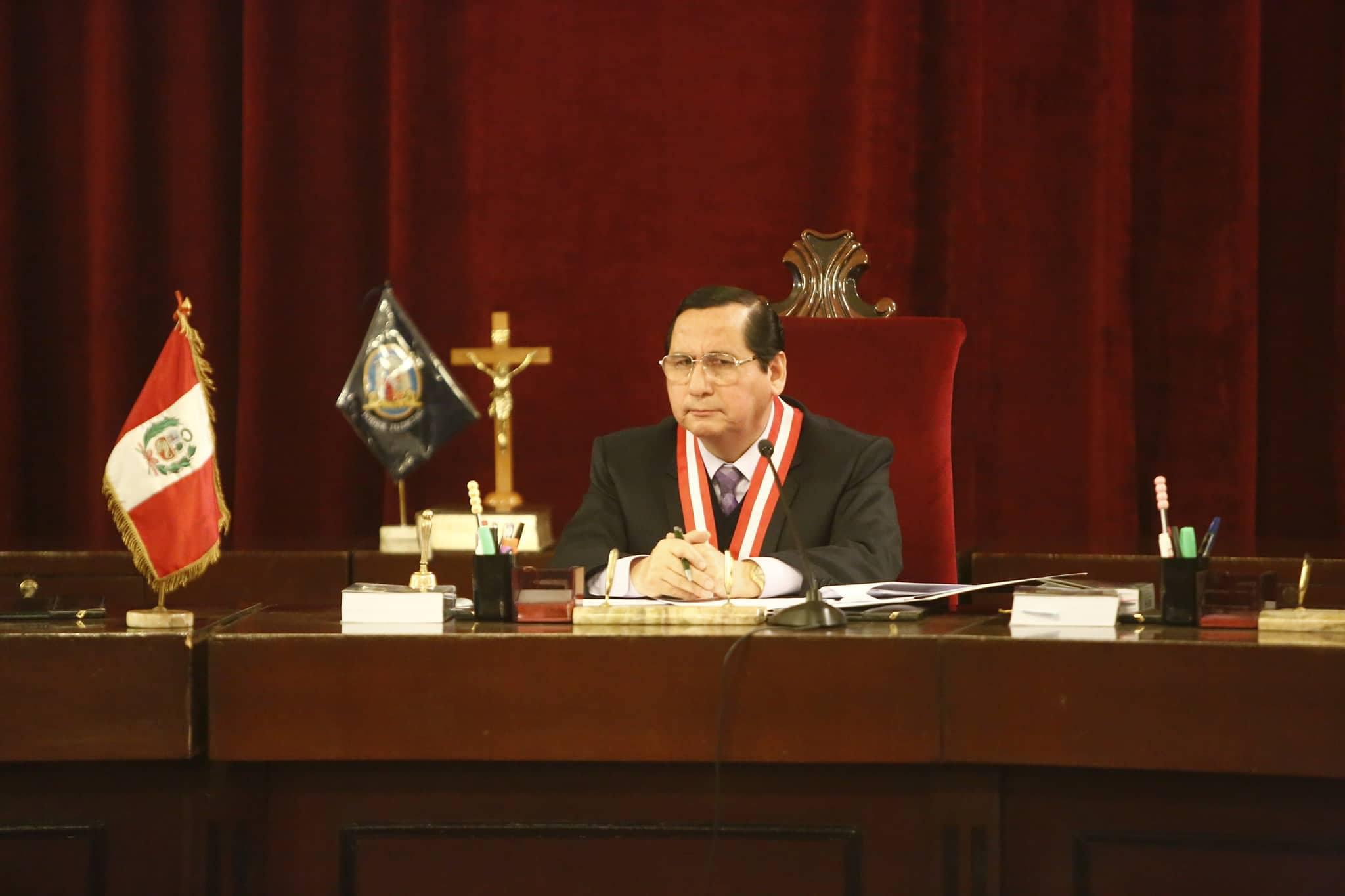 El juez Héctor Nuñez evalúa el caso de Pedro Chávarry (Foto: Mario Zapata)