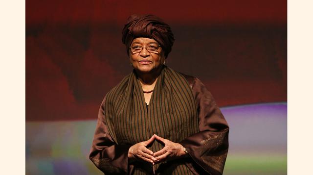 Ellen Johnson Sirleaf, Presidenta de Liberia.  (Foto: Getty)