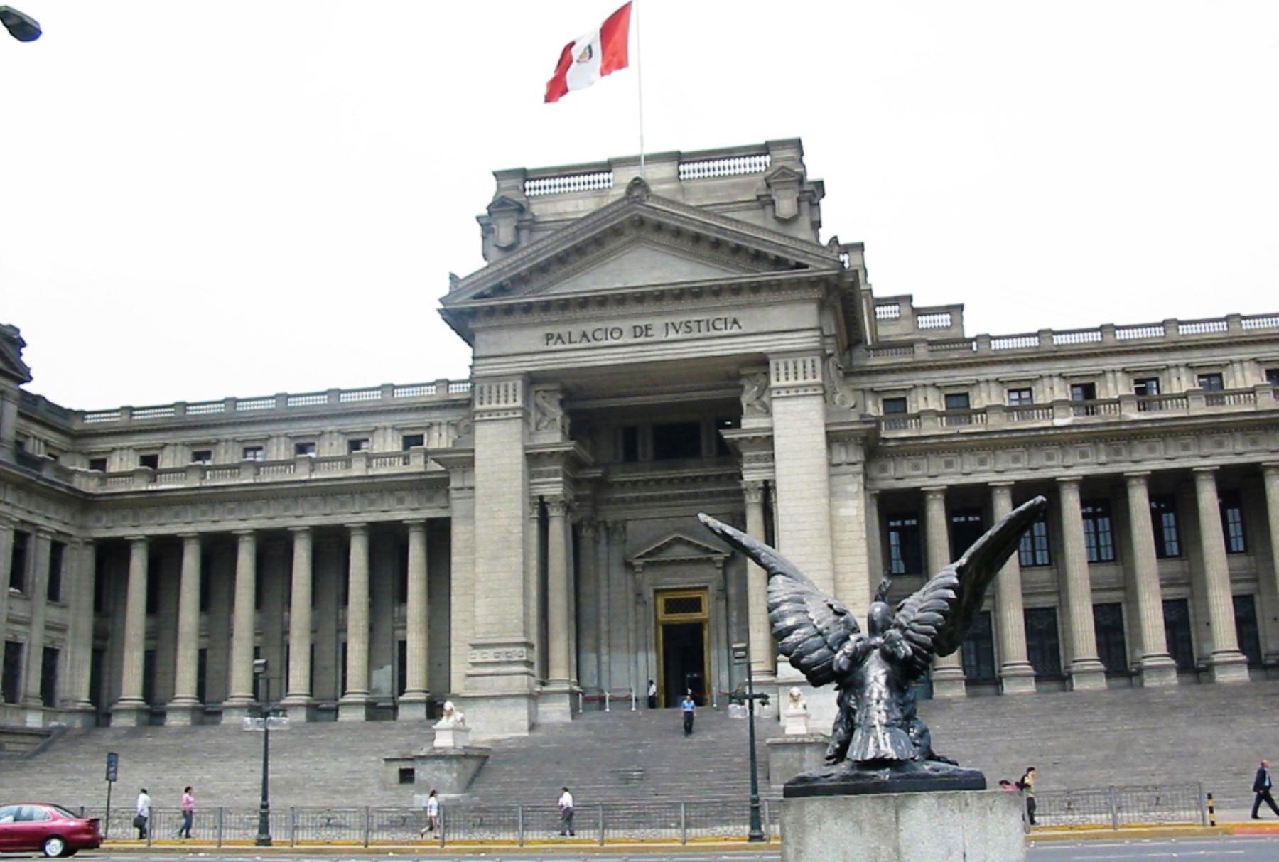 La Corte Suprema de Justicia aprobó el trabajo remoto de sus trabajadores. (Foto: Andina)