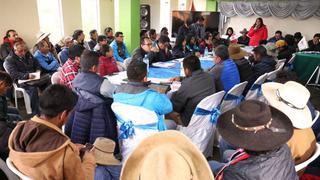 Corredor Vial Sur: Ejecutivo se reúne con comunidades y empresa  minera Anabi