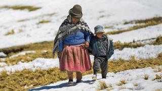 Unos 191 distritos se declarados de emergencia por riesgo de bajas temperaturas