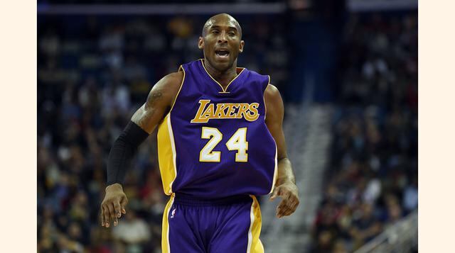 Kobe Bryant # 24 de los Lakers de Los Angeles, Ingresos totales: US$ 49.5 millones, Sueldo: US$ 23.5 millones, Patrocinios: US$ 26 millones. (Foto: Getty)
