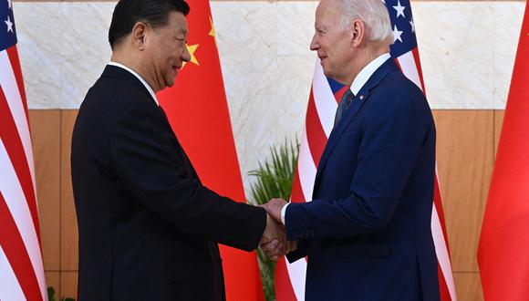 Se espera que en la cumbre Biden-Xi se traten temas globales, desde la guerra entre Israel y Hamás hasta la invasión rusa de Ucrania. (Foto de SAUL LOEB / AFP)