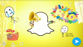 Snapchat se suma a los Juegos Olímpicos Río 2016