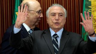 Temer toma un respiro en crisis por corrupción en Brasil