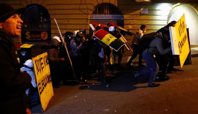 Zavaleta culpó al líder del Comité Pro Santa Cruz de instigar a “grupos de choque organizados, que están viniendo a provocar”. (Foto: Reuters)