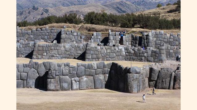 Fortaleza de Sacsayhuamán en Cusco.